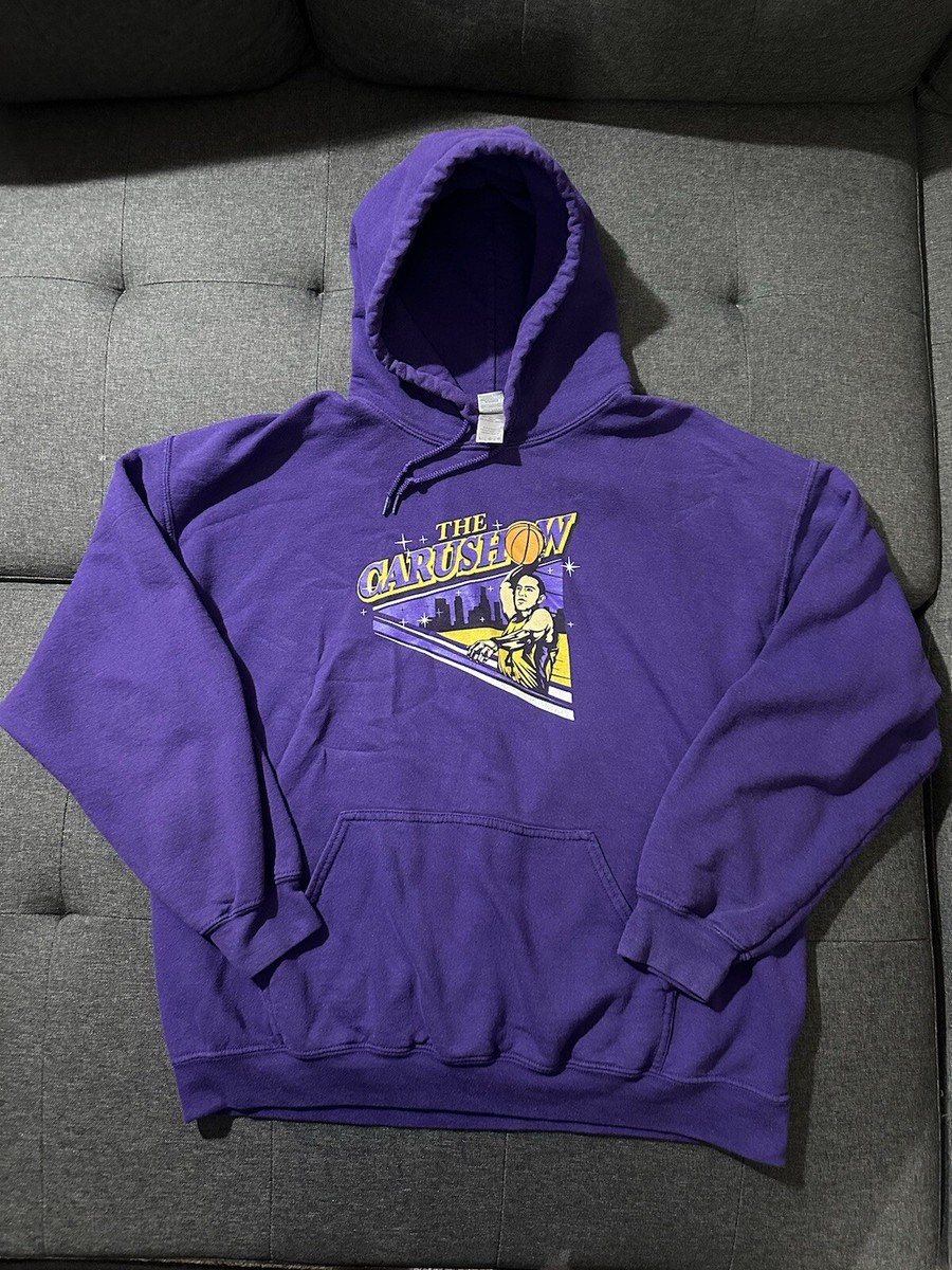 Alex Caruso Los Angeles Lakers Hoodie Sweater The CARUSHOW Purple
