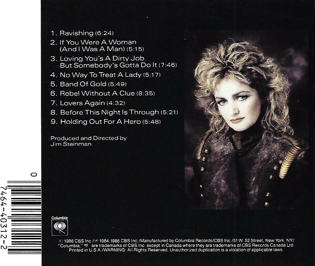 洋楽 Bonnie Tyler/SECRET DREAMS AND FORBIDDEN Secret Dreams And Forbidden Fire - Album by Bonnie Tyler