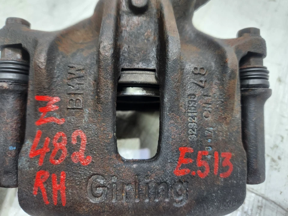 1984 - 1992 BMW 325e Right Passenger Side Front Girling Brake Caliper OEM - Image 3 of 4