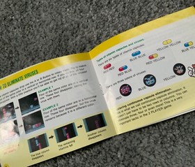 Nintendo Nes Dr.Mario Instruction Booklet ref.970