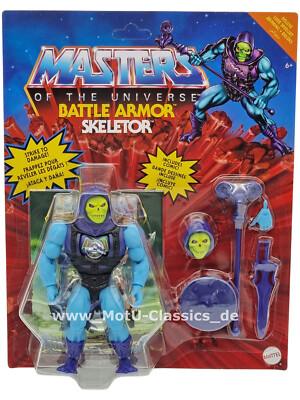 DELUXE BATTLE ARMOR SKELETOR MOTU ORIGINS 2021 MATTEL Masters Universe NEU OVP