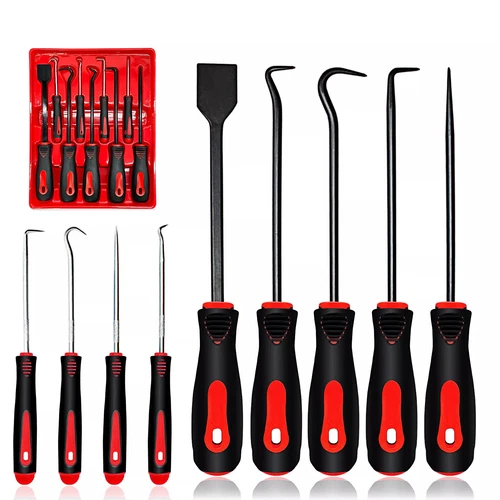 9PC Scraper Hook and Pick Tools O Ring Seal Gasket Removal & Mini Hook & Pick UK