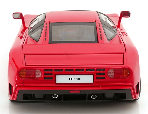 KK Scale 1:12 BUGATTI EB110 RED 1991 (OPENING DOORS/BONNET) - Picture 7 of 11