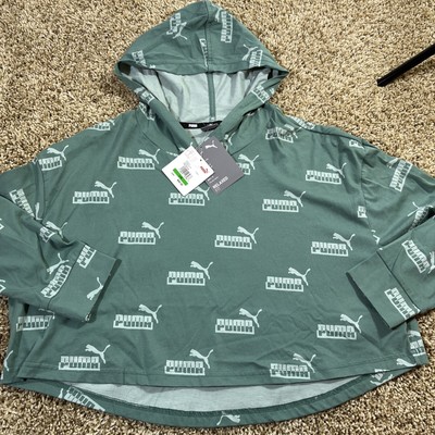 puma amplified hoodie damen