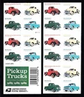 USA BOOKLET FOREVER SC# 5101-5104 PICKUP TRUCKS - 20 S.A. MNH - PL# B11111-LOT 2