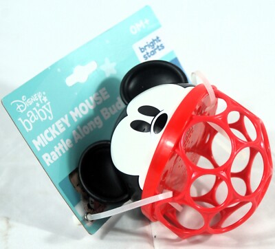 Bright Stars Disney Baby Mickey Mouse Rassel