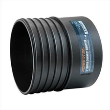 POWERTEC 70286 5" Quick Connect Adapter with Left-Hand Threaded End to 5" I.D.