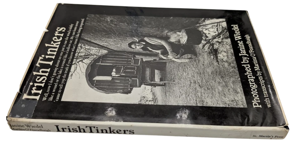Irish Tinkers by Janine Wiedel and Martina O'Fearadhaigh Hardcover 1979 History - Image 3 of 4
