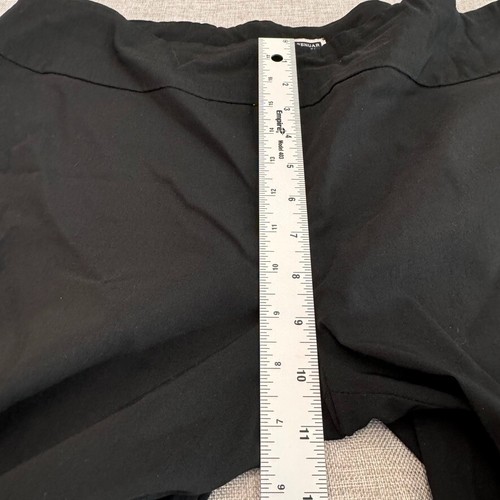 Renuar Petites 16P schwarze Viskose Spandex Hose | bequeme Karriere Kapsel Arbeitskleidung - Bild 4 von 8