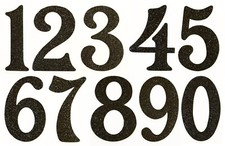 5" Magnetic House Numbers Decorative House Numbers