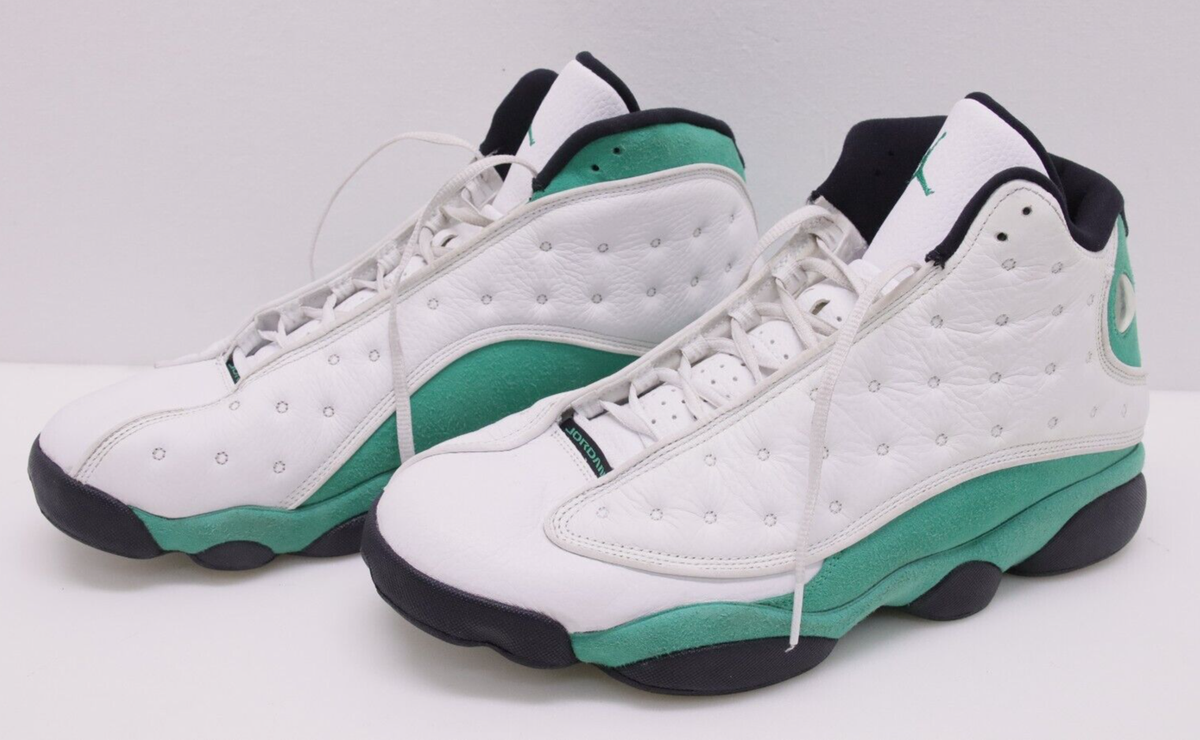 Green Tenis Nike Jordan Retro 13 Jordan 13 Retro White Soar Green