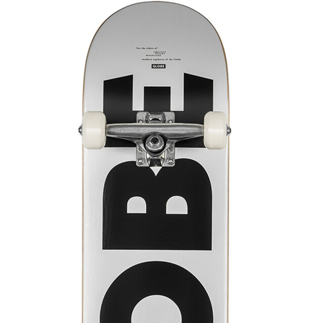 GLOBE Skateboard Komplettboard Longboard G0 FUBAR Skateboard 2022 white/black BX10856