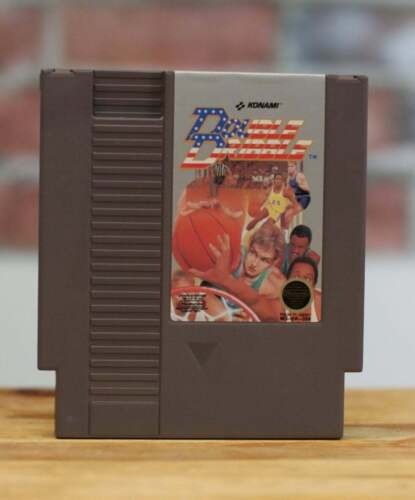 Double Dribble Basketball Original NES Nintendo Video Game Tested - Picture 1 of 1