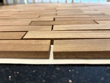 35 VINTAGE PARQUET PREMIUM HARDWOOD 4.75"x15/16"x5/16" Flooring Fingers NEW!