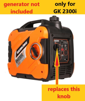 Genkins GK2300i Inverter Generator Knob Fuel Switch + screw - 3D