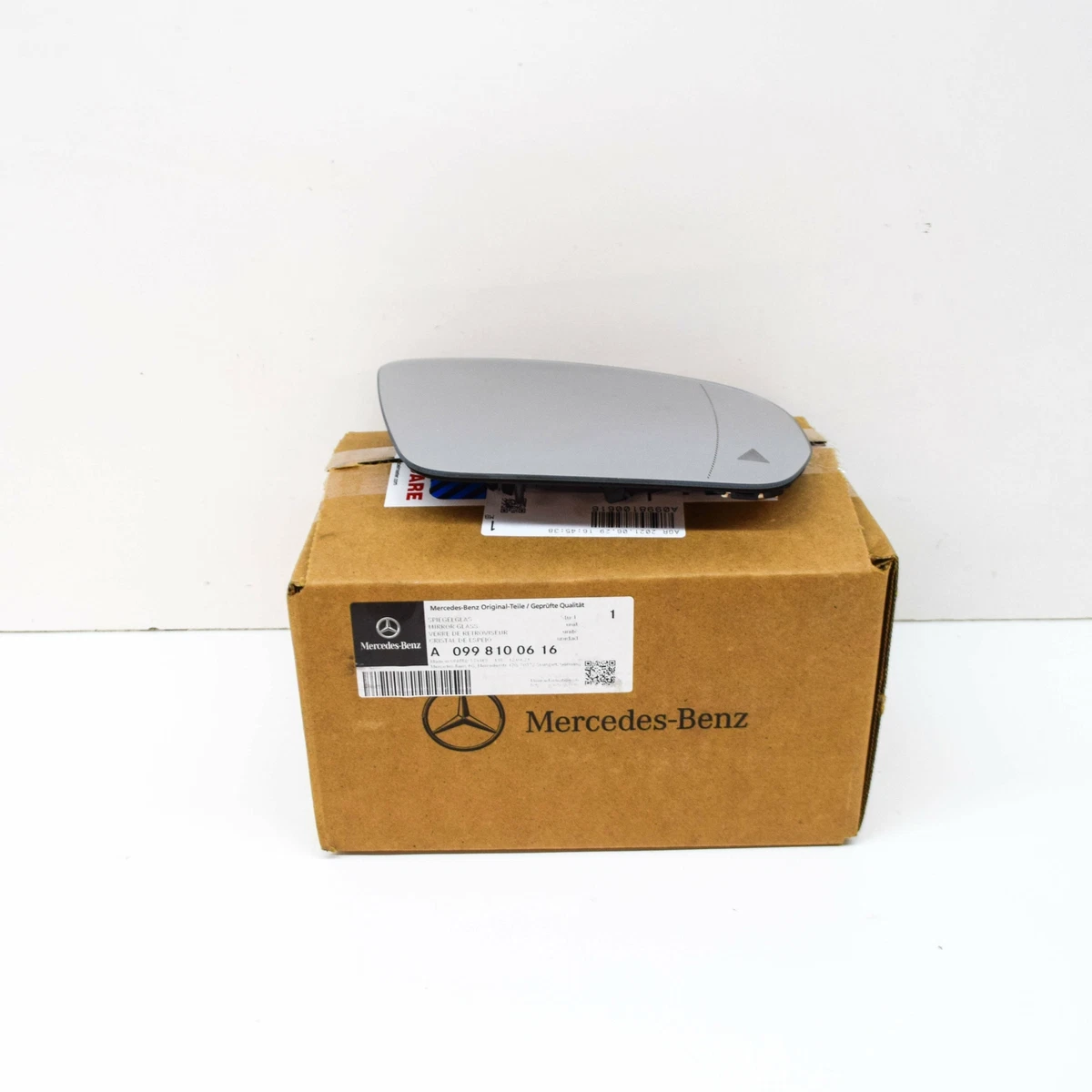 NEW MERCEDES-BENZ C W205 FRONT RIGHT DOOR MIRROR GLASS LHD 