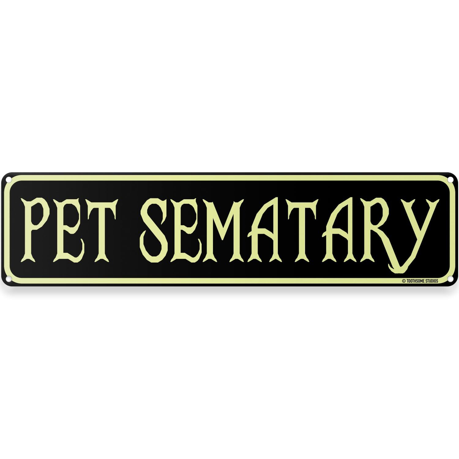 Pet Sematary Halloween Theme Street Sign 16