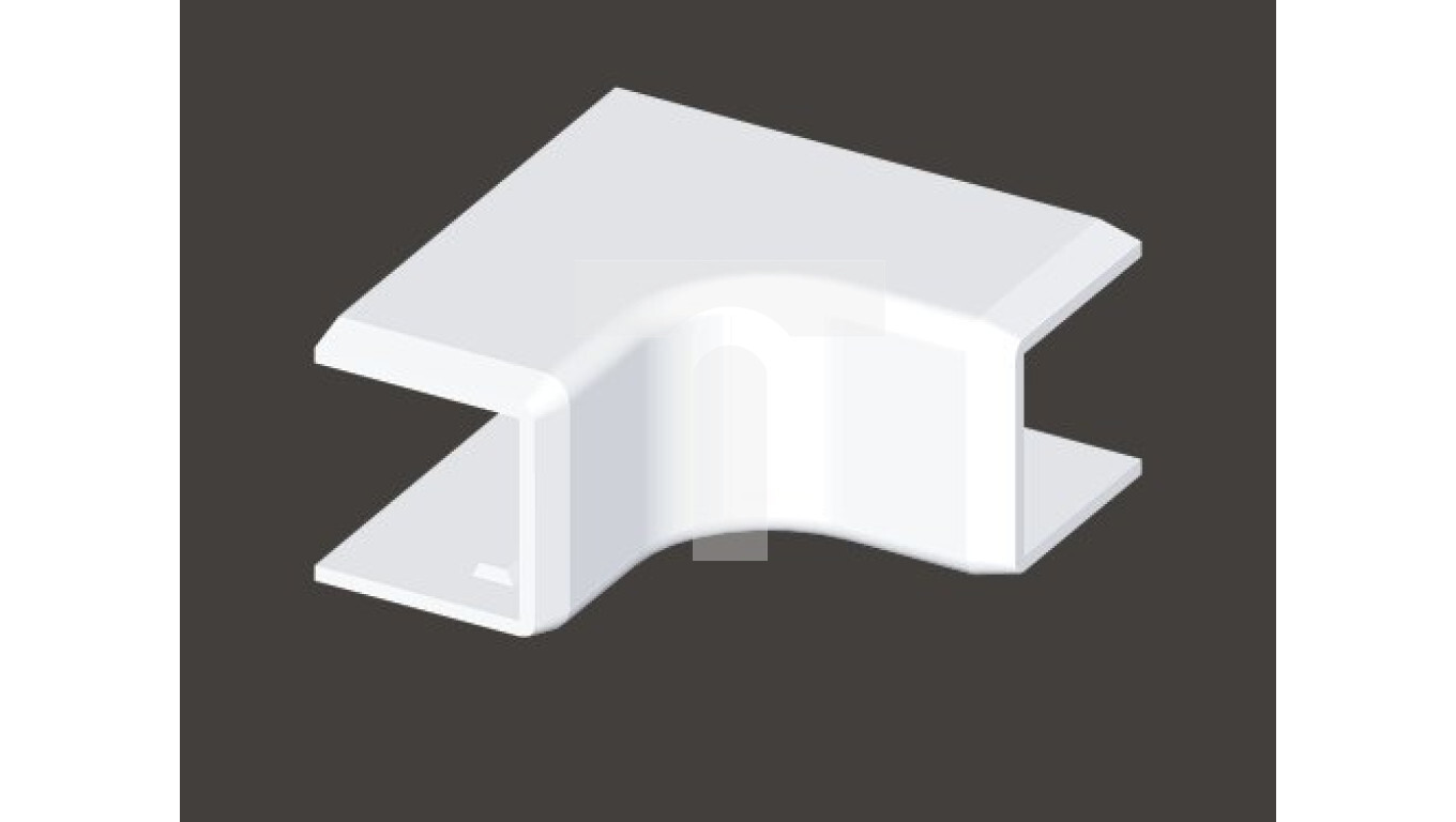 Internal corner 21.2x 19.2mm cream-white 90 LHD 20/20 8625 /T2UK