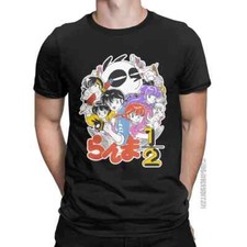 Men Ranma 1/2 Changing Warrior T Shirt 100 Cotton Clothes Vintage Classic Short