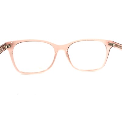 LACOSTE L2870 662 CLEAR PINK AUTHENTIC FRAMES EYEGLASSES 54-17 LACOSTE L2870 662 CLEAR PINK AUTHENTIC FRAMES EYEGLASSES 54  main image 4