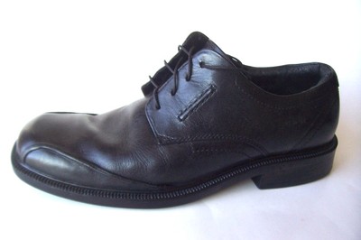 CLARKS OXFORD DRESS MENS BLACK LEATHER FOOTWEAR LACE SHOES  display picture 2