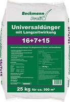 Beckmann UniversaldüNger 16+7+15 Profi RasendüNger Mit Langzeitwirkung 25 Kg