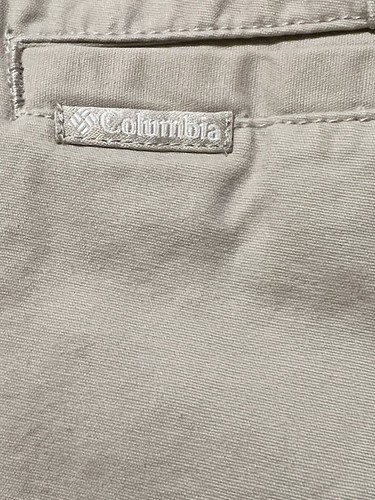 Columbia Women Sz 10 Khaki Chino Shorts Outdoor Hiking Shorts Inseam 6” - Picture 7 of 10