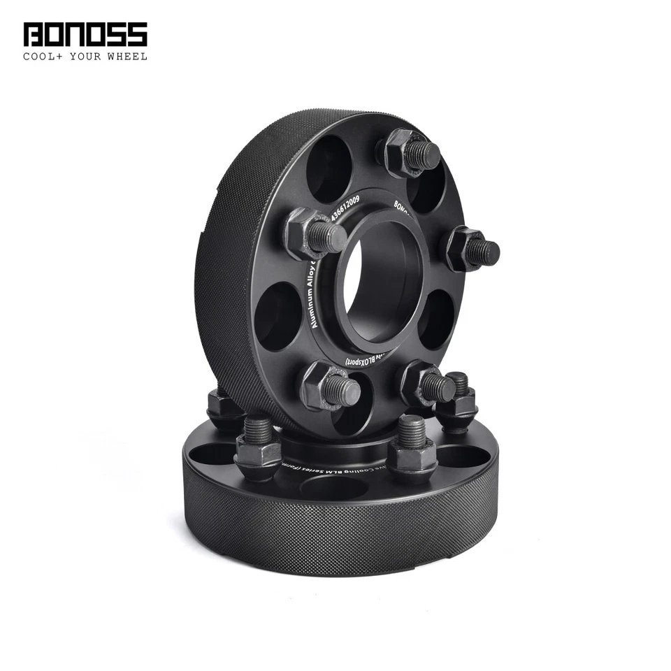 (2) 50mm/2'' BONOSS Forged Wheel Spacers for Land Rover LR2 2015+ 5x108 - Image 3 of 4