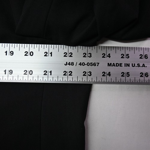 Van Heusen Suit Seperates 44R Black Mens Blazer Sport Coat Suit Jacket - Picture 7 of 12