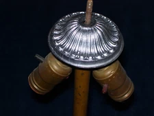 SHADE HOLDER, SHADE REST FOR 3 1/8 INCH OPENING SLAG GLASS PANEL LAMP SHADE