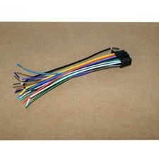 WIRE HARNESS FOR KENWOOD KMMBT322 KMM-BT322 Extra Long Ground - 12"