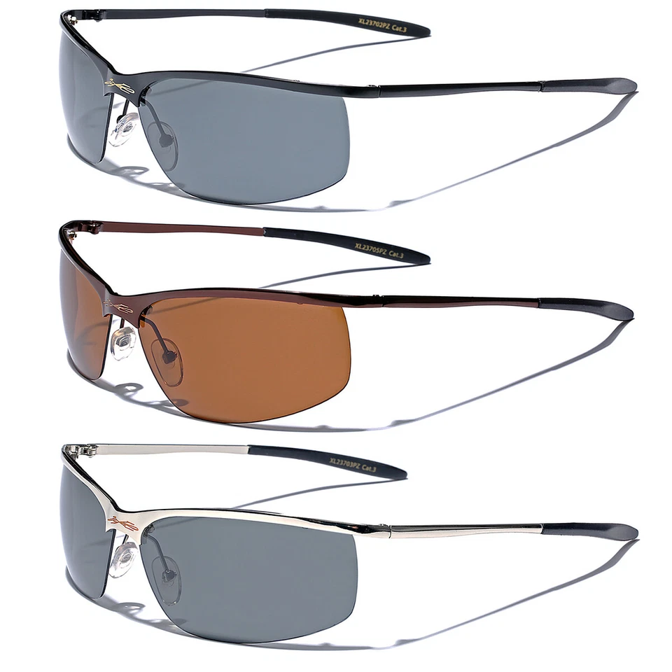 Gafas de sol polarizadas con marco de metal para hombres pesca conducción deportes se adaptan a todas las nuevas Foto 4 de 4