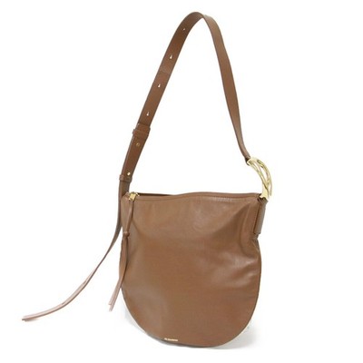 Jil Sander Bag Brown | 24 Spring Summer Organic Moon Shoulder Used BEEG-0