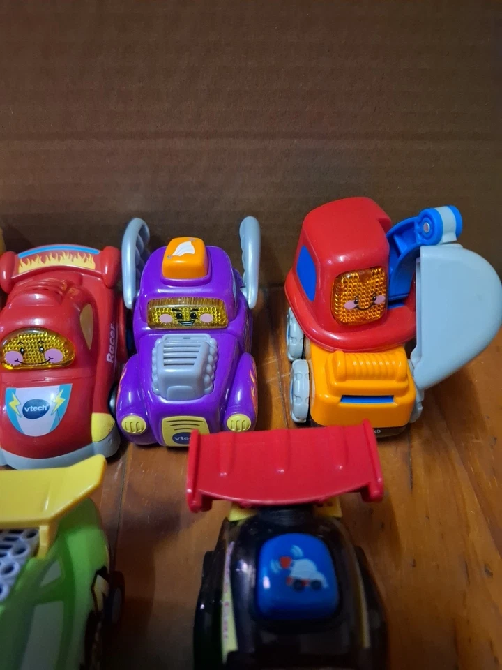 6 Vtech Toot Toot Driver Vehicle Bundle Toy Cars (Batterys Included) All Working - Image 3 of 4