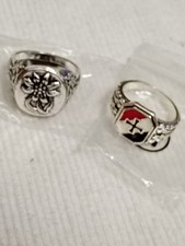 2Lots Beauty &significance of ww2 German silverunisex Rings reflect Eras history