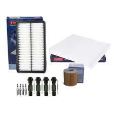 Denso Tune Up Kit NGK 4 Spark Plugs Boots Kit for Mazda CX-7 2.3 L4 Turbo 07-09