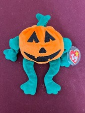 Ty Beanie Baby Pumkin - Pumpkin 1996 Halloween