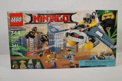 LEGO 70609 Ninjago Movie Set Manta Ray Bomber NEW Sealed