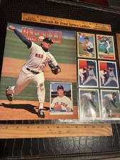 91 Beckett #76 Card Art Defacing Spot 1991 Roger Clemens & Lot Of 9 Minty Cards