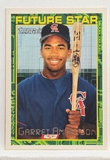 1994 Topps - Future Star Garret Anderson #84 Gold