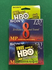 Sony P6-120MPD Standard Grade Video 8, 2 Pack: Brand New