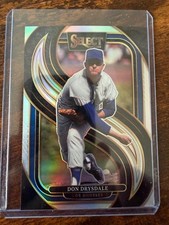 2025 Panini Select - #185 Don Drysdale - Silver Prizms