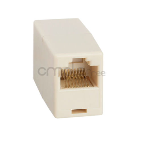 10 pack Cat5e Inline Coupler RJ45 Ethernet Network Patch Cable, 8P8C Straight - Picture 3 of 5