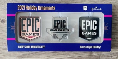 Epic Games Limited Edition Christmas Holiday Decorations Neu in OVP