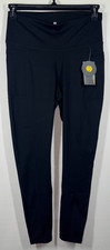 Stretch The Rules Black Leggings Size 1X Womens Full Length Pockets New Tags