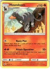 Houndoom 46/214 Rare Lost Thunder Pokemon Lightly Played on eBay