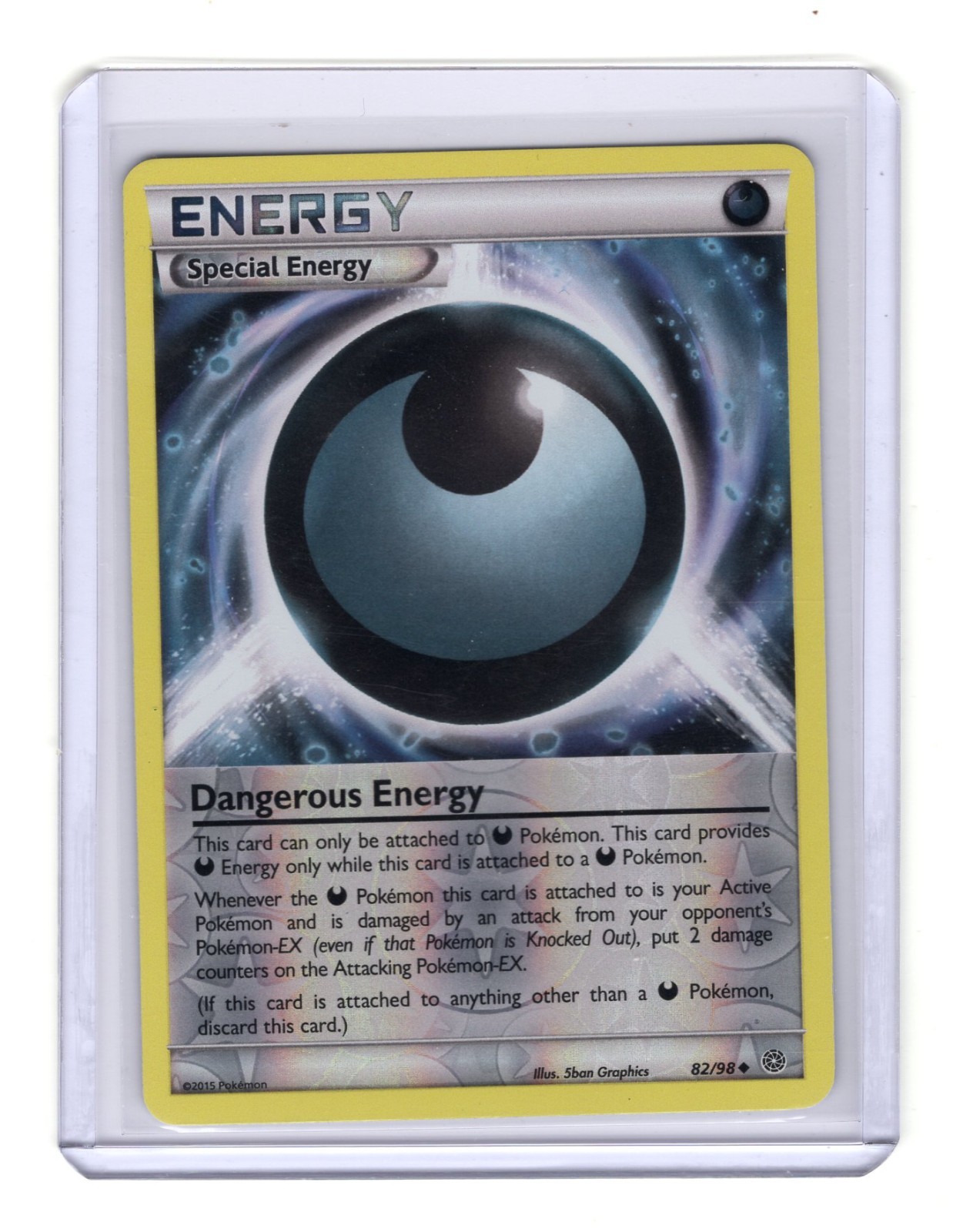 Dangerous Energy 82/98 XY - Ancient Origins Reverse Holo - 2015 Pokemon