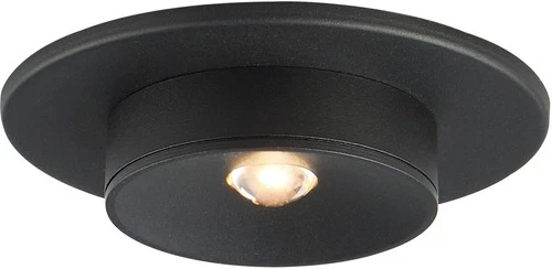 Maxim 86211 Caldera 6"W LED Flush Mount Ceiling Fixture - Black - Picture 1 of 7