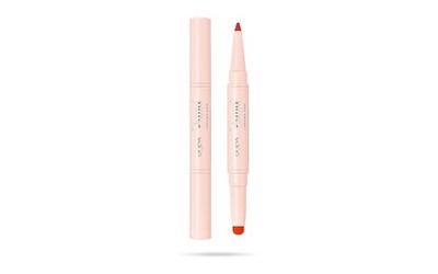 Lippenstift Puppe Vamp! Creamy Duo 011 Orange Red Lippenstift Contouring