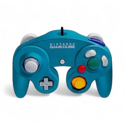 GC Controller Emerald Blue Gamecube Nintendo Game Cube Pad Official JAPAN